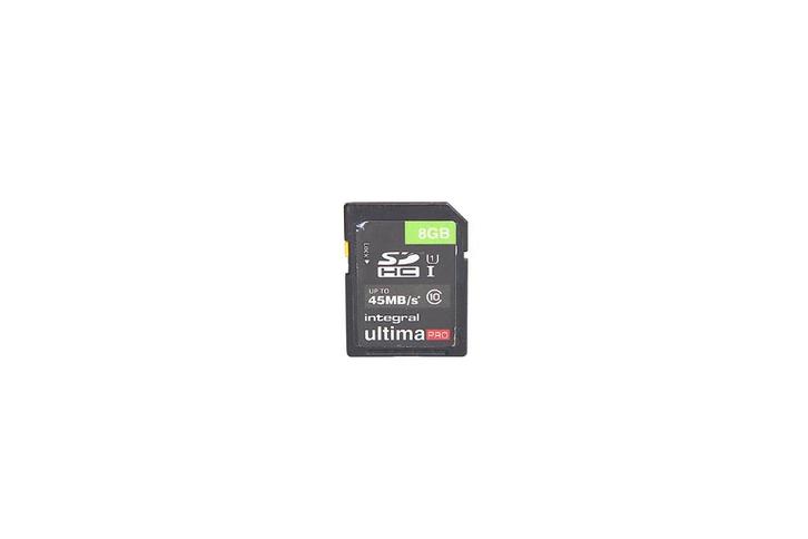 Ultima Pro 8GB 45MB/s SD geheugenkaart met garantie, Audio, Tv en Foto, Fotografie | Geheugenkaarten, Zo goed als nieuw, SD, 8 GB