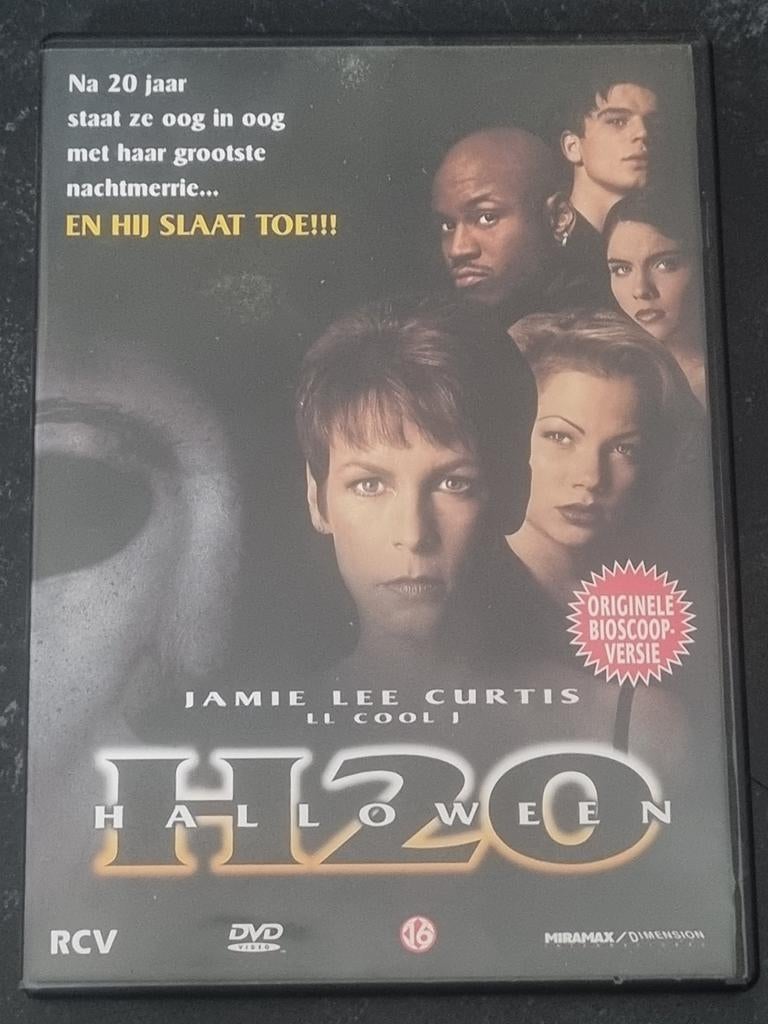 Halloween H20 DVD - Jamie Lee Curtis, Cd's en Dvd's, Dvd's | Horror, Zo goed als nieuw, Slasher, Vanaf 16 jaar, Ophalen of Verzenden