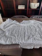 oud oude regency stof rok onderdeel wit witte frans franse, Antiek en Kunst, Ophalen of Verzenden