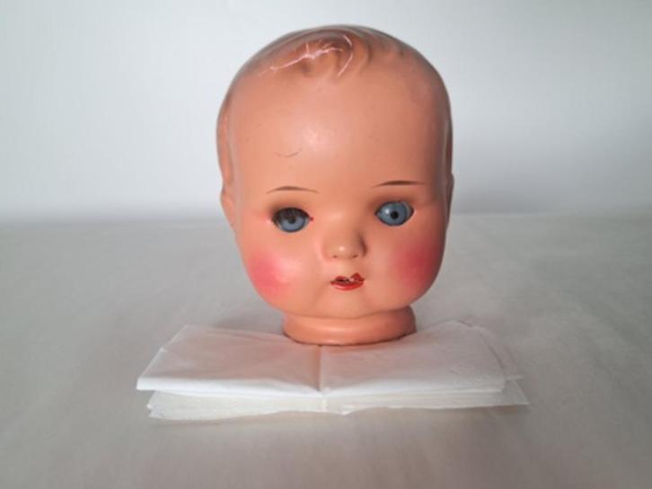 Poppenkop poppenhoofd nr. 3, Verzamelen, Poppen, Overige typen, Ophalen