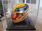 lewis hamilton 2 x  helmpje 1/5  2017 / 2020  37,50 p,stuk, Ophalen of Verzenden, Zo goed als nieuw, 1:5 t/m 1:8, Overige typen