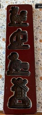 Vintage Speculaasplank/ Koekplank.  4 of 2 afbeeldingen zgan, Ophalen of Verzenden