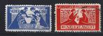 NVPH 134 - 135 geb Tooropzegels 1923 ; OUD NEDERLAND p/stuk, Postzegels en Munten, Postzegels | Nederland, Ophalen of Verzenden