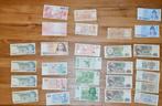 Partij oude bankbiljetten (28 stuks) – Wereld / pre-euro / O, Postzegels en Munten, Bankbiljetten | Europa | Niet-Eurobiljetten