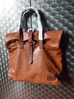 Vanguard Rugzak/Schoudertas Bruin Leer/Canvas, Ophalen of Verzenden, Nieuw, Bruin, Handtas