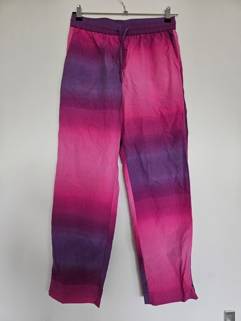 Monki broek joggingbroek – maat M – roze/paars ombre, Maat 38/40 (M), Paars, Ophalen of Verzenden, Zo goed als nieuw
