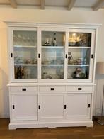 Buffetkast landelijk wit 220x191x43cm, Huis en Inrichting, Kasten | Buffetkasten, Ophalen, 200 cm of meer, 150 tot 200 cm, 25 tot 50 cm
