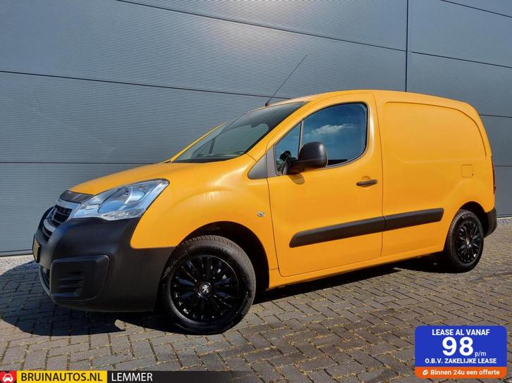 Peugeot Partner 1.6 BlueHDi L1H1 Airco Trekh 100 PK, Auto's, Bestelauto's, Bedrijf, Te koop, ABS, Airconditioning, Alarm, Bluetooth