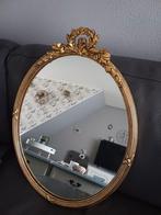 Prachtige gouden spiegel Pieterman schiedam, Antiek en Kunst, Minder dan 100 cm, Minder dan 50 cm, Ophalen, Ovaal