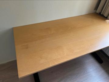 IKEA bureau BEKANT 160 x 80 cm met ander blad - afbeelding 5