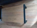 Stoere en robuuste tafel, Ophalen, Gebruikt, 100 tot 150 cm, Eikenhout