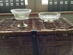 Vintage Glazen Schalen Set, Ophalen