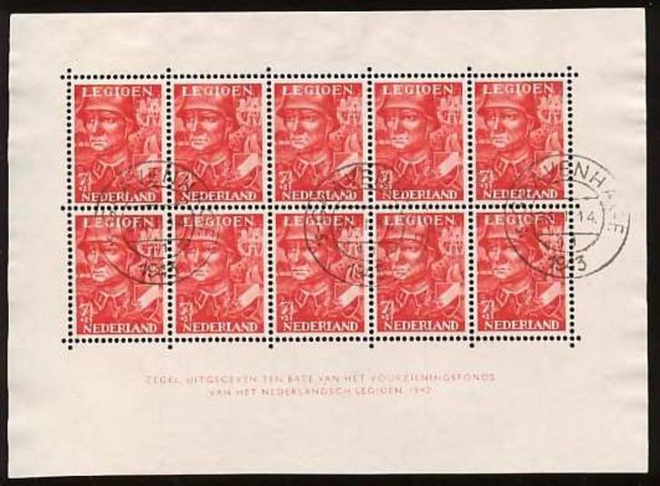 Nederland NVPH nr V402 gestempeld Legioenzegels 1942, Postzegels en Munten, Postzegels | Nederland, Gestempeld, Na 1940, Verzenden