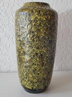 Scheurich vaas 517-45 geelgroen druipglazuur West Germany, Scheurich, Aardewerk of Porselein, Ophalen of Verzenden, Nvt, vintage item