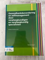 Gezondheidsbevordering en zelfmanagement door verpleegkundig, Boeken, Studieboeken en Cursussen, Nieuw, Ophalen of Verzenden, Barbara Sassen