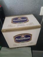 oranjeboom bier doos met volle flesjes , glazen en opener, Ophalen of Verzenden, Zo goed als nieuw, Flesje(s), Oranjeboom