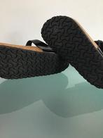 GRATIS VERZENDEN | BIRKENSTOCK stevige zwarte slippers 37, Slippers, BIRKENSTOCK, Verzenden, Zwart