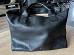 MICMAC BAGS handtas zwart leer, Ophalen of Verzenden, Zo goed als nieuw, Zwart, Handtas