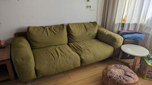 Stoffen bank, Huis en Inrichting, Banken | Complete zithoeken, Zo goed als nieuw, Stof, Ophalen of Verzenden