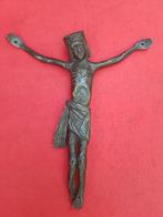 antieke zeldzame smeedijzeren wrought iron corpus christi, Ophalen of Verzenden
