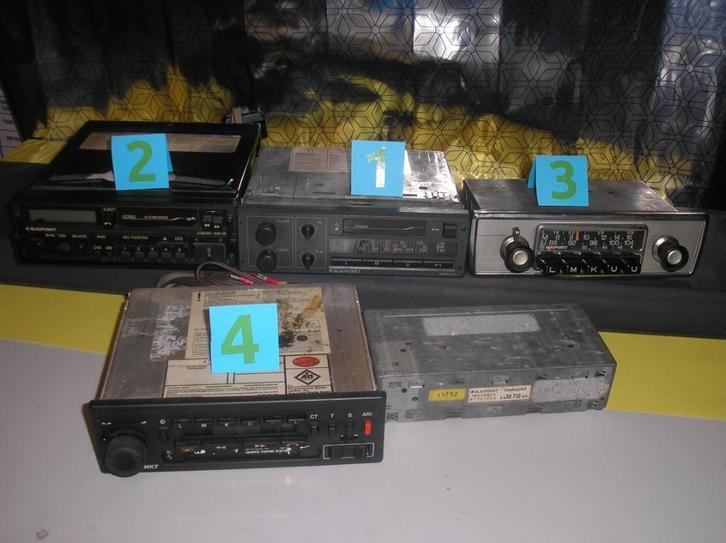 klassieke  blaupunkt  autoradio''s, Auto diversen, Autoradio's, Gebruikt, Ophalen of Verzenden