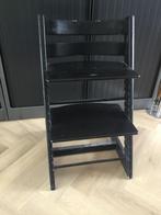 Zwarte Trip trap stoel, Kinderen en Baby's, Kinderstoelen, Ophalen, Gebruikt, Meegroeistoel