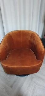 Draai fauteuil gold, Huis en Inrichting, Ophalen, Zo goed als nieuw, 50 tot 75 cm