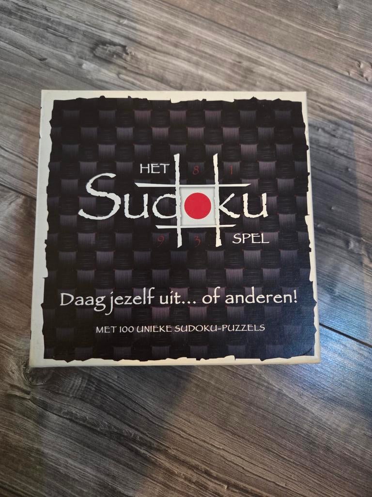 Sudoku spel - zo goed als nieuw!, Hobby en Vrije tijd, Ophalen of Verzenden, Zo goed als nieuw, Puzzelboek