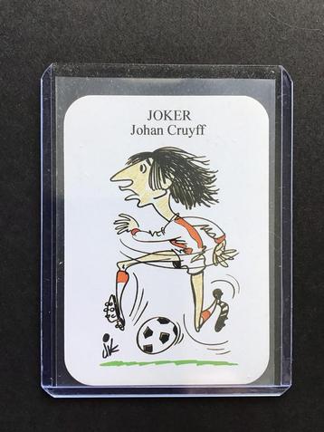 Voetbal Dik Bruynesteyn kwartetkaart Johan Cruijff Ajax beschikbaar voor biedingen