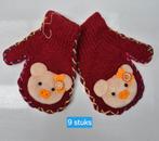 Nieuwe gebreide kinderhandschoenen / Wantjes met Dieren., Verzenden, Jongen of Meisje, Nieuw, 104 of kleiner