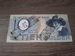 Prachtig biljet 10 gulden Staalmeester - buiten omloop, 1943, Postzegels en Munten, Bankbiljetten | Nederland, Ophalen of Verzenden