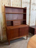 Vintage Deens design Brdr. Larsen kast teak retro, Ophalen, Gebruikt