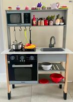 Miele kinderkeuken, wafelijzer, cupcakes, winkelwagentje, Ophalen, Zo goed als nieuw, Hout, Speelkeuken