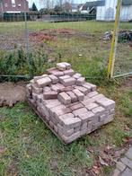 Bestrating straatstenen klinkers keiformaat restpartij 3m2, Tuin en Terras, Ophalen, Overige materialen, Gebruikt, Klinkers