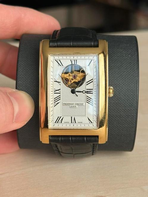 Frederique constant carrée classic - heren, Sieraden, Tassen en Uiterlijk, Horloges | Heren, Zo goed als nieuw, Polshorloge, Overige merken