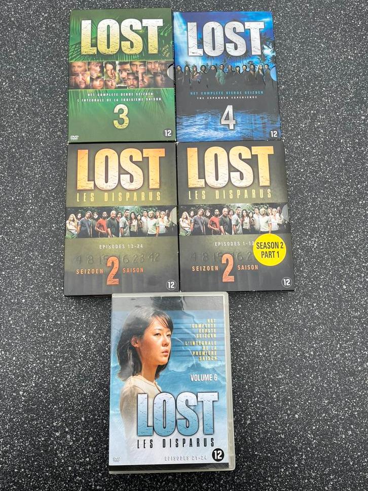 Lost - Seizoen 1 tm 4 !!, Cd's en Dvd's, Dvd's | Tv en Series, Zo goed als nieuw, Actie en Avontuur, Alle leeftijden, Ophalen of Verzenden