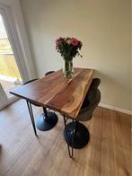 Houten tafel, Huis en Inrichting, Tafels | Eettafels, Ophalen, Gebruikt, 100 tot 150 cm, 50 tot 100 cm