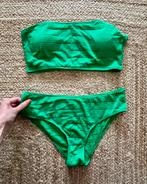 Bikini strapless groen XS S, Kleding | Dames, Badmode en Zwemkleding, Verzenden, Zo goed als nieuw, Groen, Bikini
