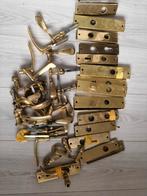 Deurbeslag goud, Doe-het-zelf en Verbouw, Hang- en Sluitwerk, Ophalen of Verzenden, Koper of Messing, Klink of Kruk