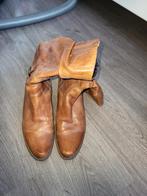Tamaris bruine laarzen met hak, Kleding | Dames, Ophalen of Verzenden, Hoge laarzen, Bruin, Zo goed als nieuw