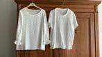 🍀2  leuke basic blousje per st.6,50  samen 10,00, Ophalen of Verzenden, Nieuw, Wit, Blouse of Tuniek