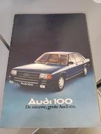 Folder - Audi 100 (1976), Boeken, Auto's | Folders en Tijdschriften, Ophalen of Verzenden, Gelezen, Audi