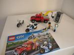 60137 (2)LEGO City sleeptruck kluis offroad politie -boekje, Kinderen en Baby's, Complete set, Ophalen of Verzenden, Lego, Zo goed als nieuw