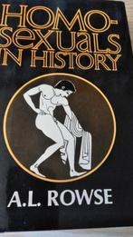 Homosexuals in History " A Study of Ambivalence, Boeken, Gelezen, Non-fictie, A.L. Rowse ", Verzenden