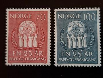 Noorwegen 1970 Anniversary UN beschikbaar voor biedingen