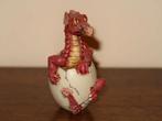 vintage drakenbeeldje uit 1997, baby draakje in ei, beeldje, Verzamelen, Beelden en Beeldjes, Verzenden, Zo goed als nieuw, Fantasy