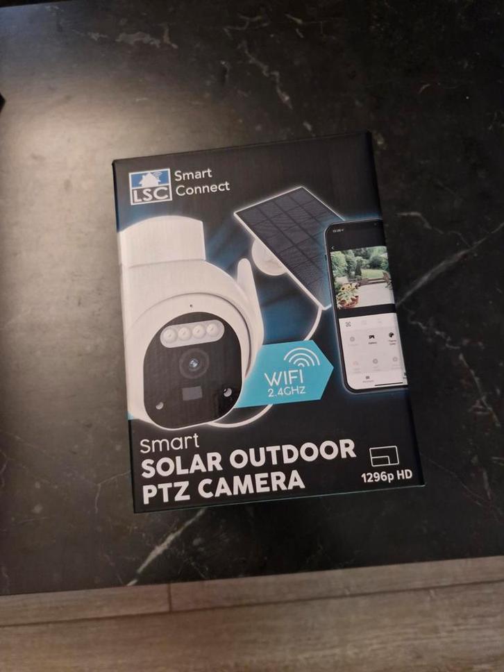 LSC Smart Connect Solar Buitencamera PTZ, Audio, Tv en Foto, Videobewaking, Nieuw, Buitencamera, Ophalen of Verzenden