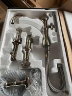 Zilveren Keukenmengkraan Perrin Roer - Nieuw!, Doe-het-zelf en Verbouw, Sanitair, Ophalen, Nieuw, Chroom, Kraan