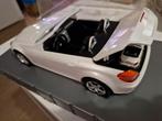 Herpa Mercedes Benz SLK wit met miniatuur en zonder figuur, Hobby en Vrije tijd, Modelauto's | 1:18, Ophalen of Verzenden, Zo goed als nieuw