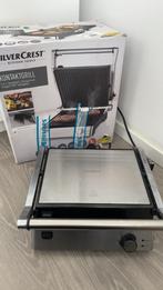 Silvercrest Contactgrill Zo Goed Als Nieuw, Ophalen of Verzenden, Uitneembare platen, Zo goed als nieuw